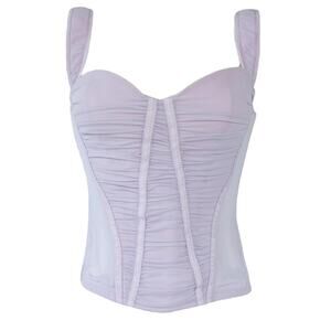 Fairycore corset purple pink y2k